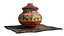 Vaso di terracotta del Bangladesh Shokher Hari