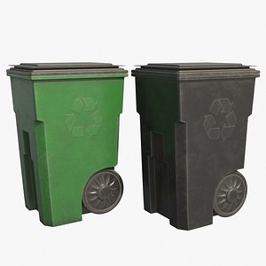trash bin 3D model