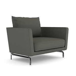 max grey armchair chair