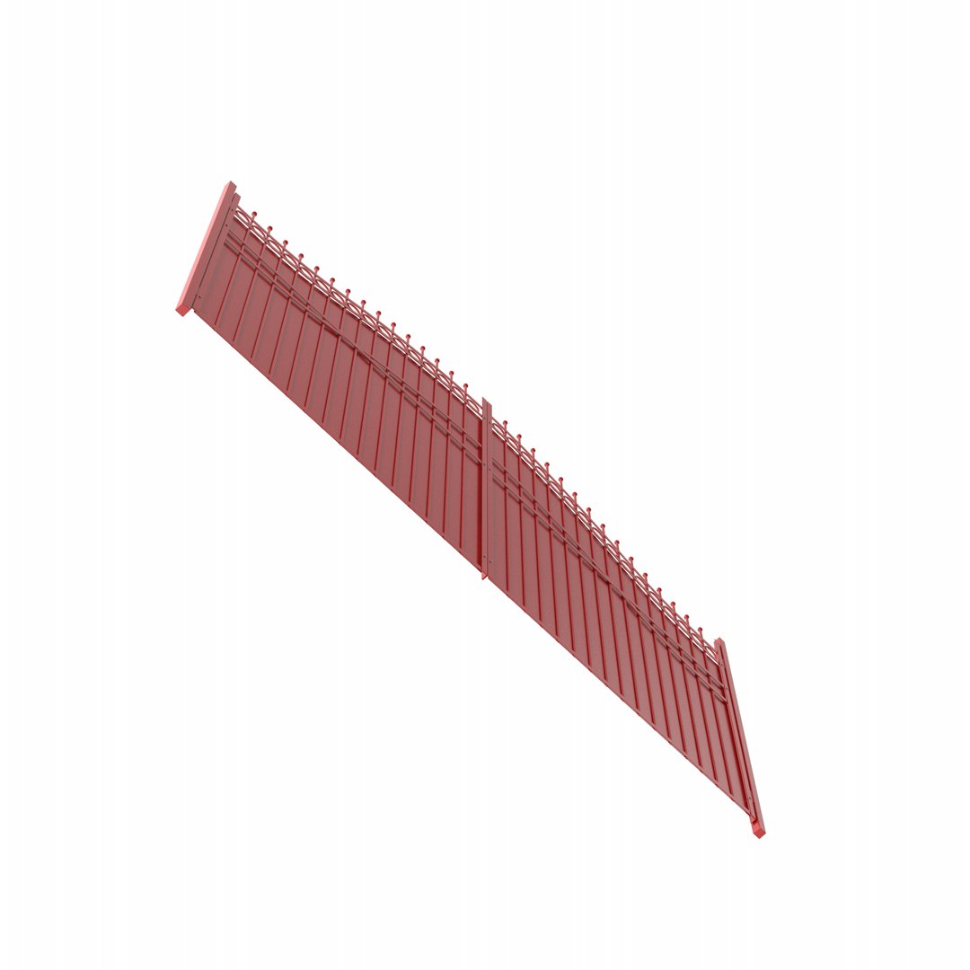 Metal Gates 3D Model - TurboSquid 2240983