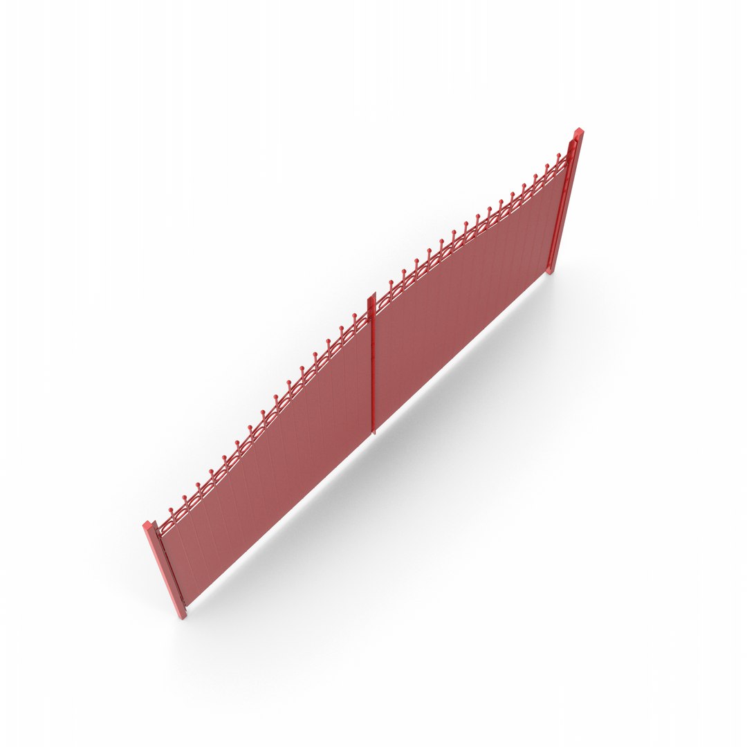 Metal Gates 3D Model - TurboSquid 2240983