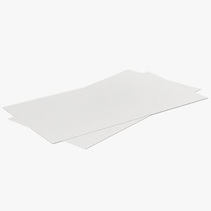 3D model Photo Papers