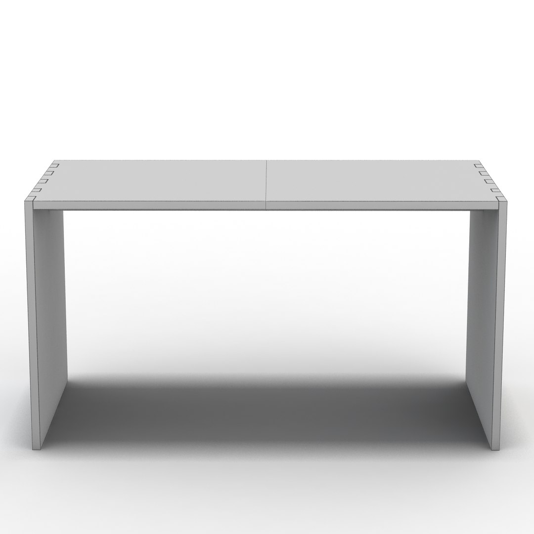 3d crate barrel - desk