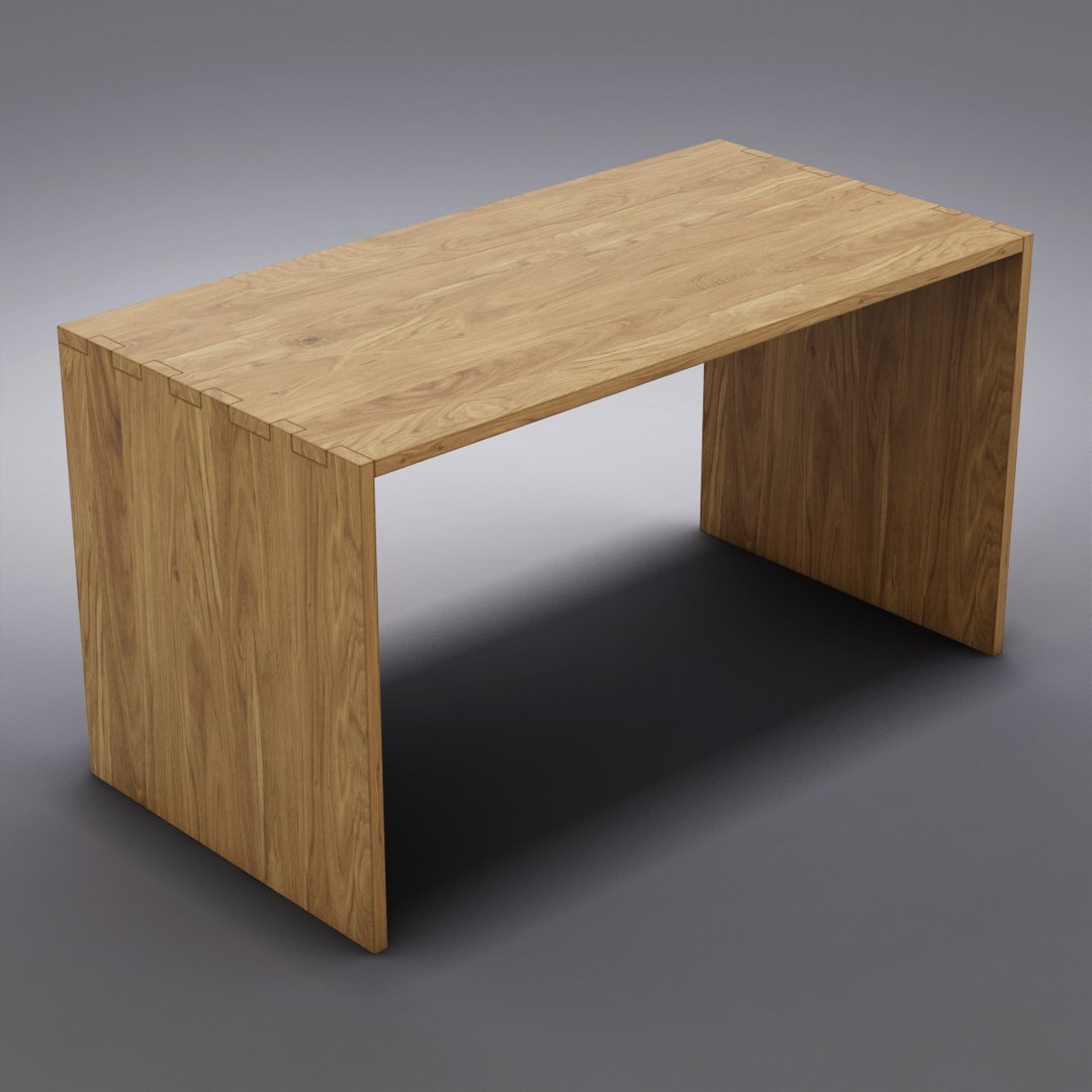 3d crate barrel - desk