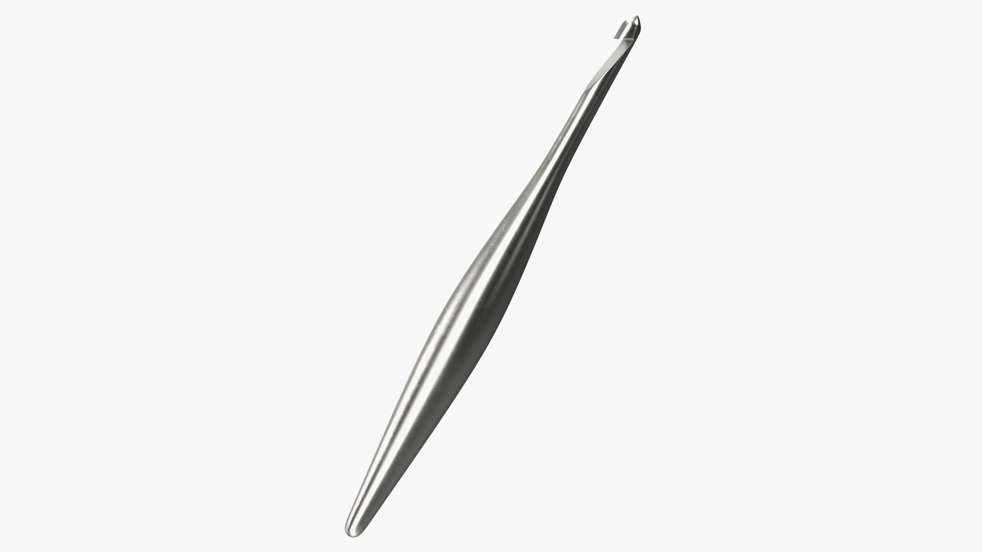 Crochet Hook Aluminium 3D model preview