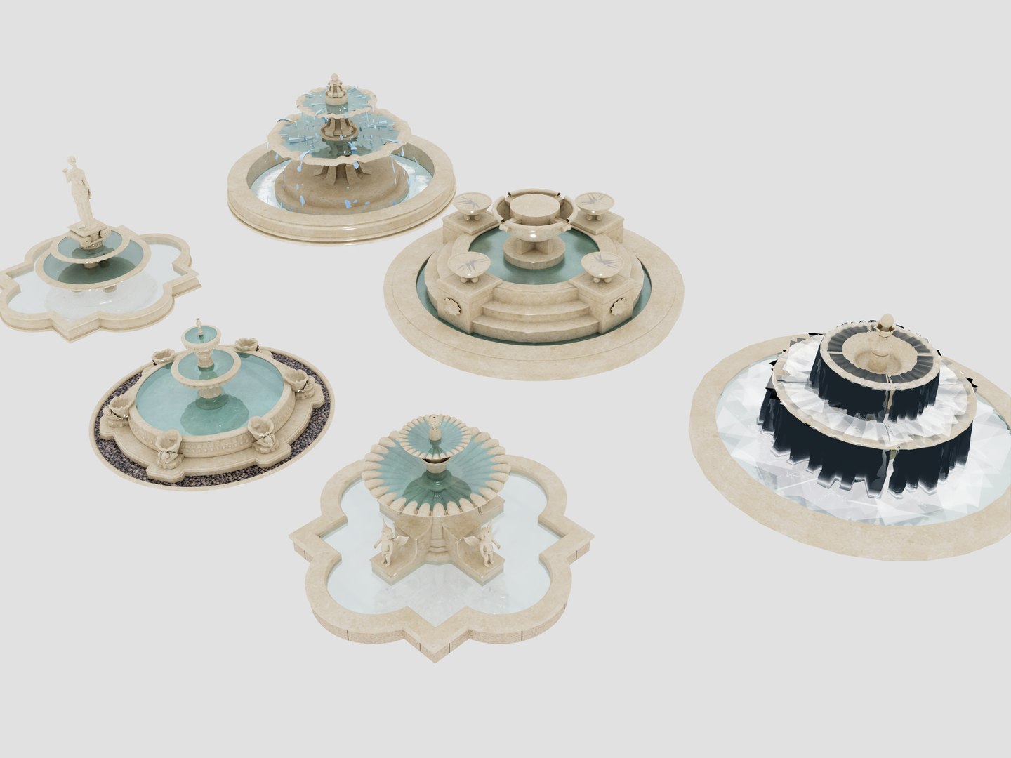 3D Classic Decorative Fountain Set model https://p.turbosquid.com/ts-thumb/ZS/oFg2tz/3m/fountain15/png/1783514863/1920x1080/fit_q87/e1dbee112f50d801ec8ab7b10fc32da8b7d3aceb/fountain15.jpg