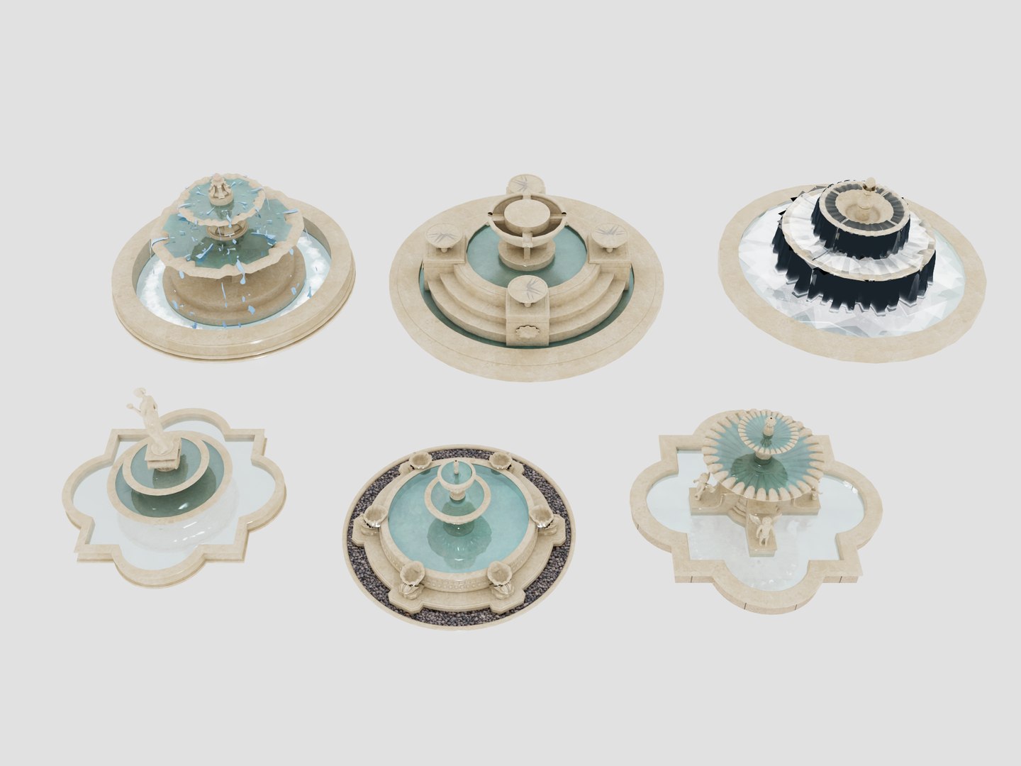 3D Classic Decorative Fountain Set model https://p.turbosquid.com/ts-thumb/ZS/oFg2tz/BZ/fountain1/png/1783514777/1920x1080/fit_q87/fc0d1d8338e023783484abc4b361ba66a7069ac2/fountain1.jpg