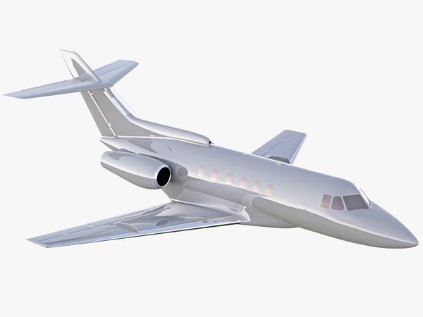 hawker 700 private jet 3D