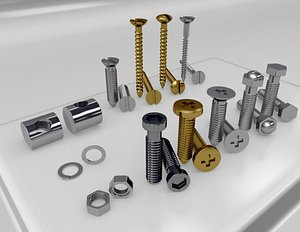 obj screw nut bolt kit