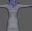 Natalie Portman Character 3D Model Low-poly