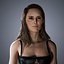 Natalie Portman Character 3D Model Low-poly