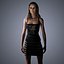 Natalie Portman Character 3D Model Low-poly