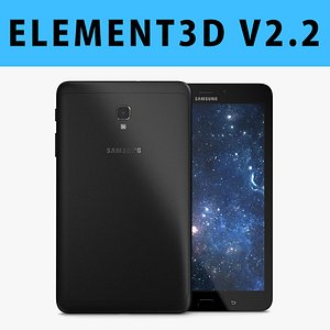 E3D - Samsung Galaxy tab A 8.0 2017 Black