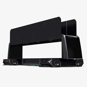 3D Futuristic Volvo Autonomous Carrier Rigged model