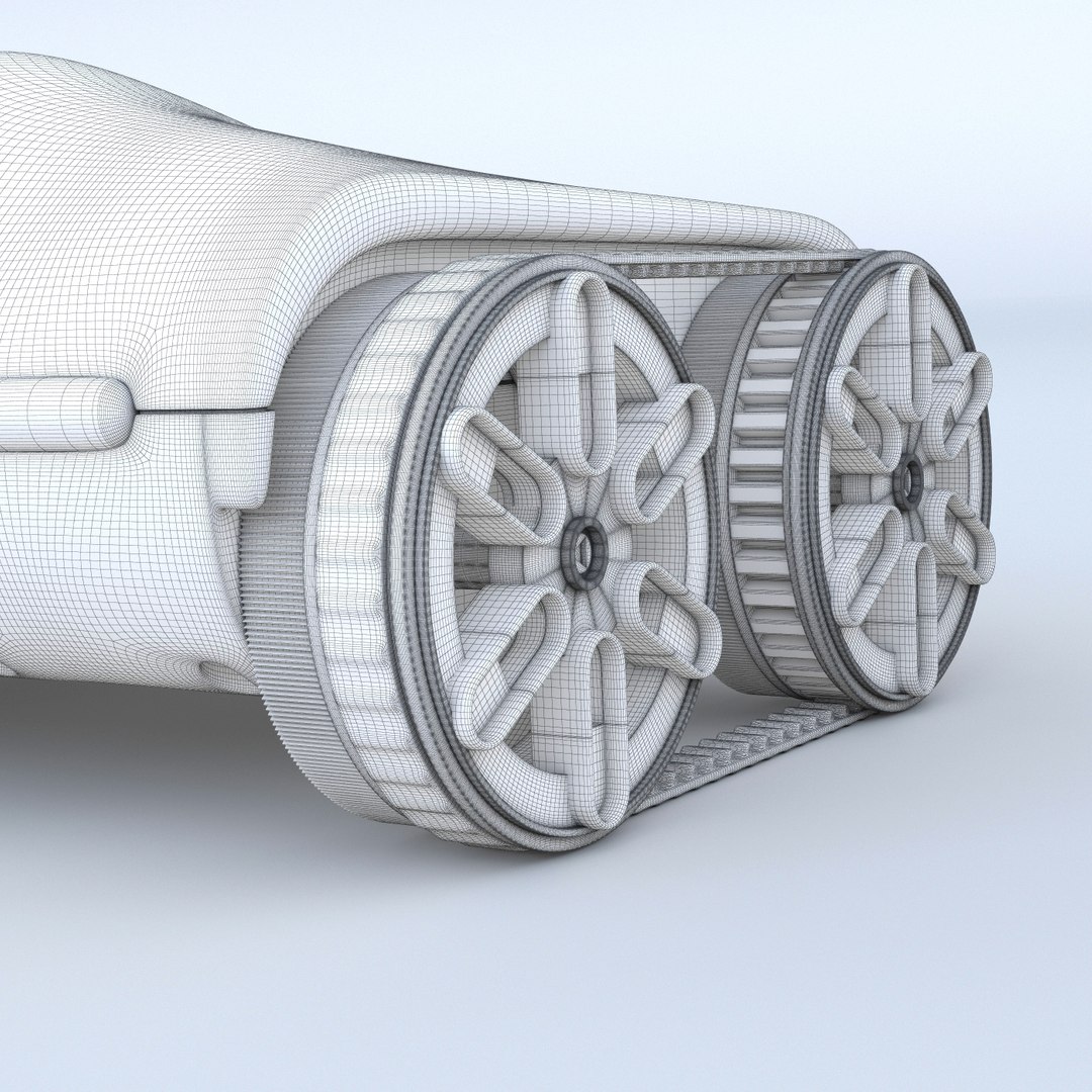 3d rover spy tank model