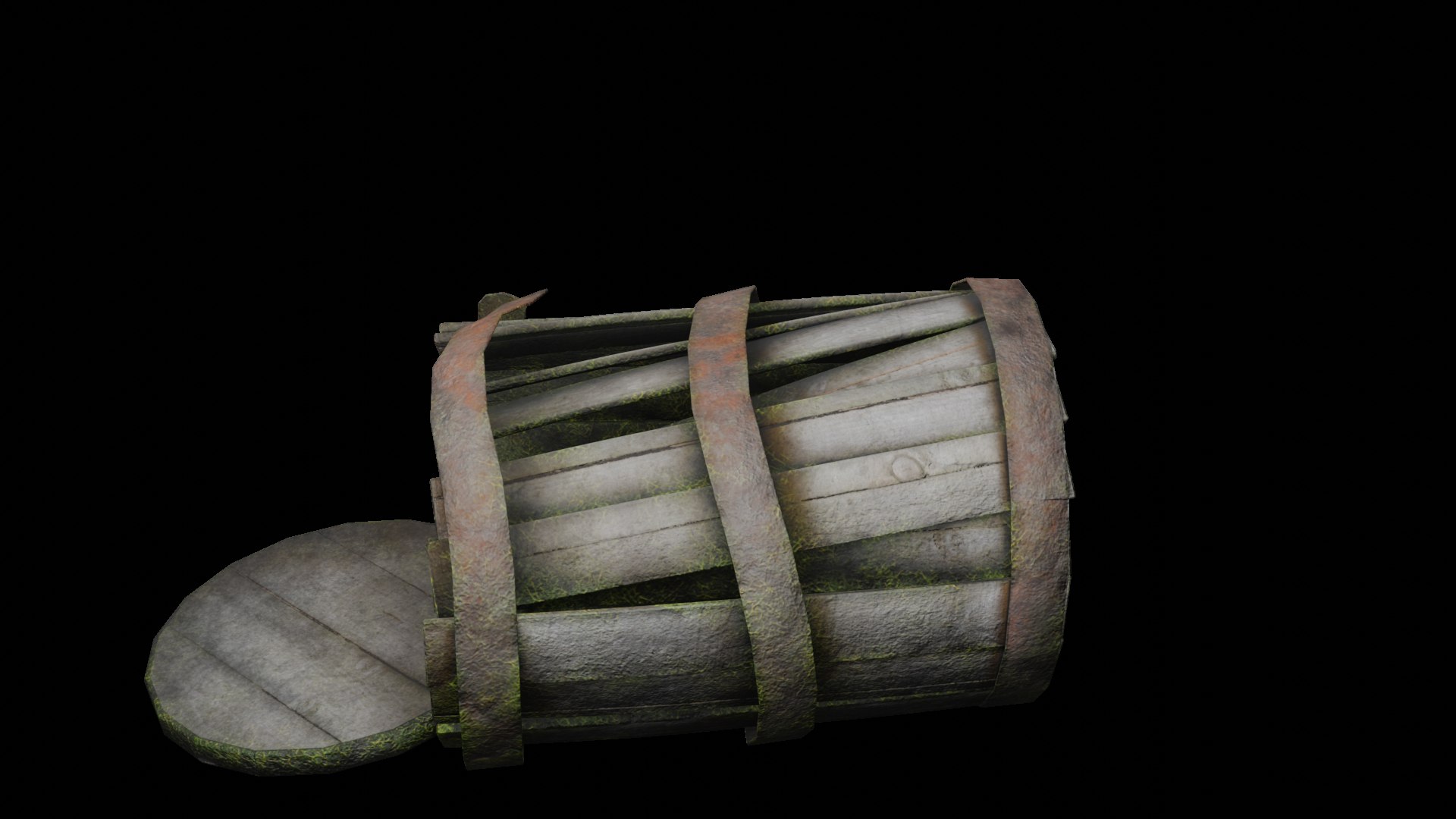 3D Barrels Extensive Collection model https://p.turbosquid.com/ts-thumb/ZT/WrbEvf/Pi/barrelwooden_damaged04copy/jpg/1624587502/1920x1080/fit_q87/2dafc1e5a5e08aa469a4ff699d12fbe2289ae68e/barrelwooden_damaged04copy.jpg