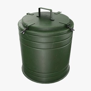 Army Thermos 3D model