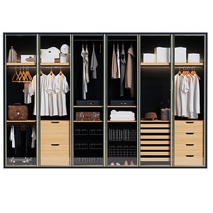 Wardrobe with filling