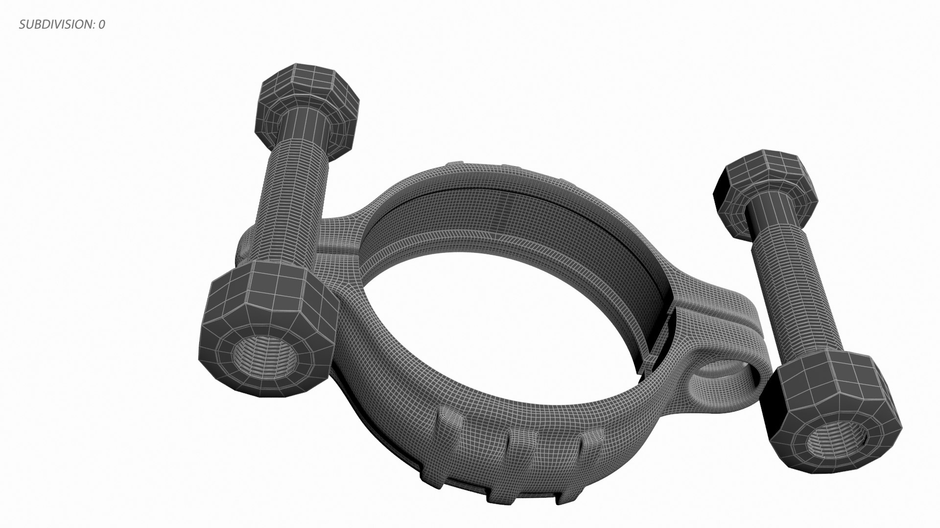 3D Rigid Grooved Coupling - TurboSquid 2414057