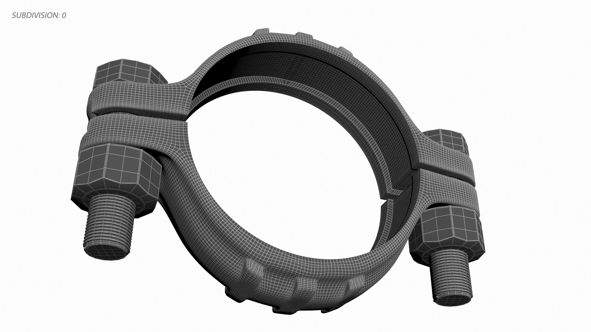 3D Rigid Grooved Coupling - TurboSquid 2414057
