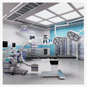 Hospital Interior - Surgery Department 3D model
