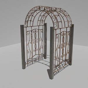 3D Arbor Carlina model