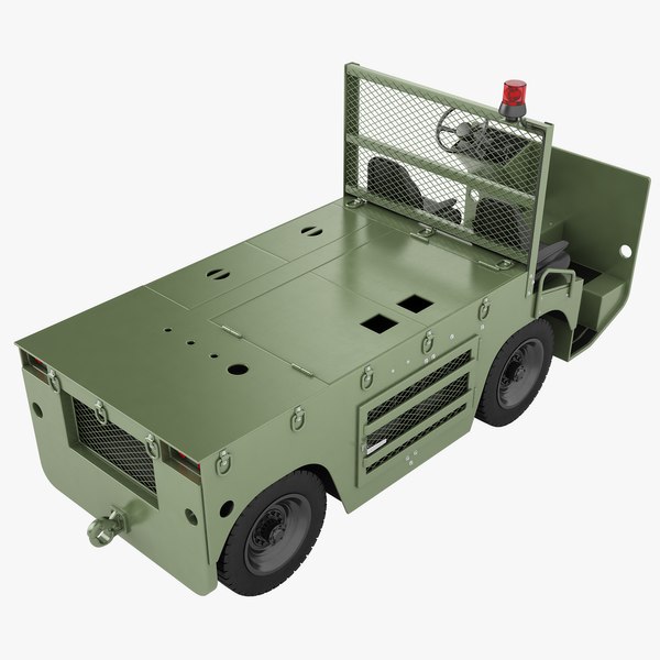 机场行李车3ds max模型
