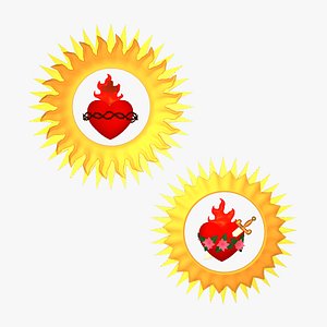 Jesus and Mary hearts