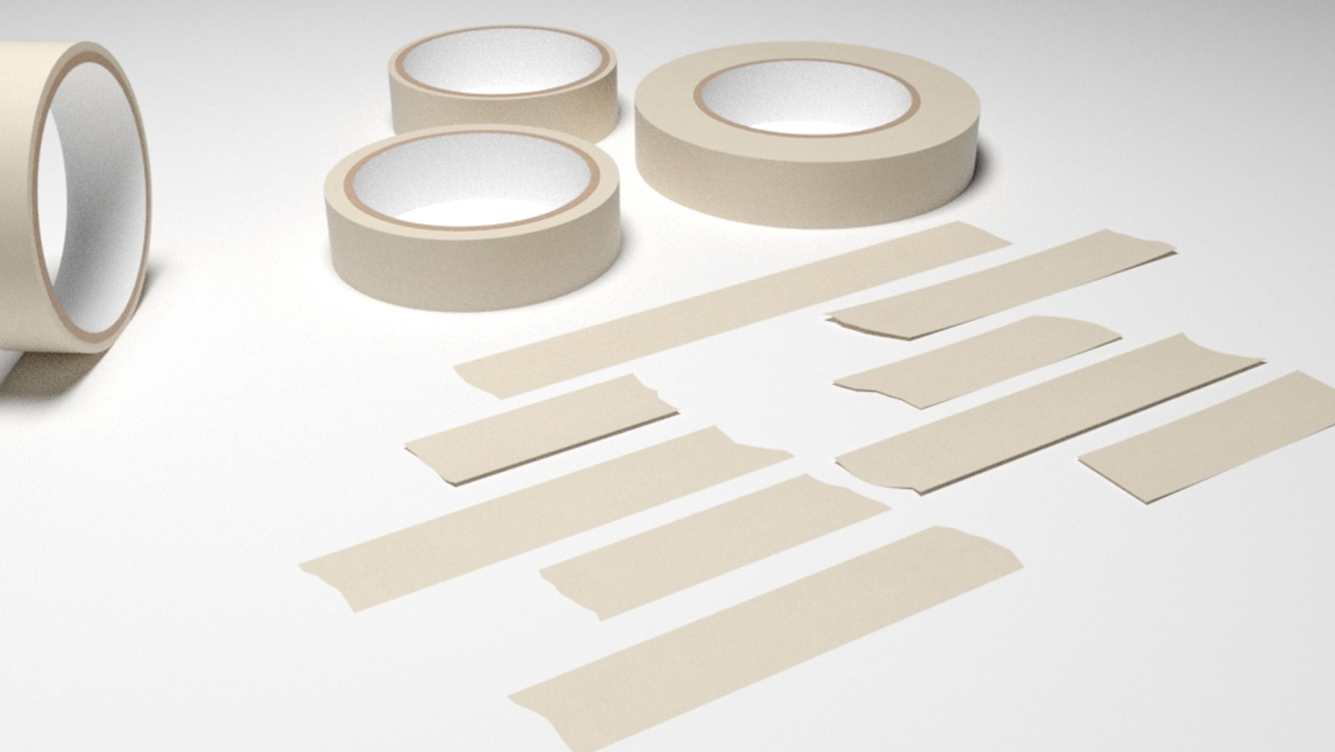 3D masking tapes https://p.turbosquid.com/ts-thumb/ZT/ikdIXK/7pQ59Rs4/tape3/jpg/1597671819/1920x1080/fit_q87/8201575ef6103be811c6f0f06b63556f5482e605/tape3.jpg