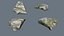 River Stones 3D model