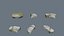 River Stones 3D model