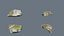 River Stones 3D model