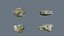 River Stones 3D model