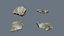River Stones 3D model