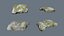 River Stones 3D model