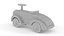Coche de empuje retro