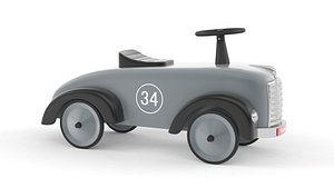 3D Retro Push Car