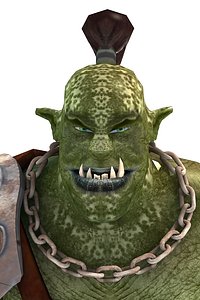 3d character shugrat orcs model