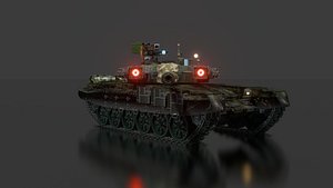 Tank T-90 3D model