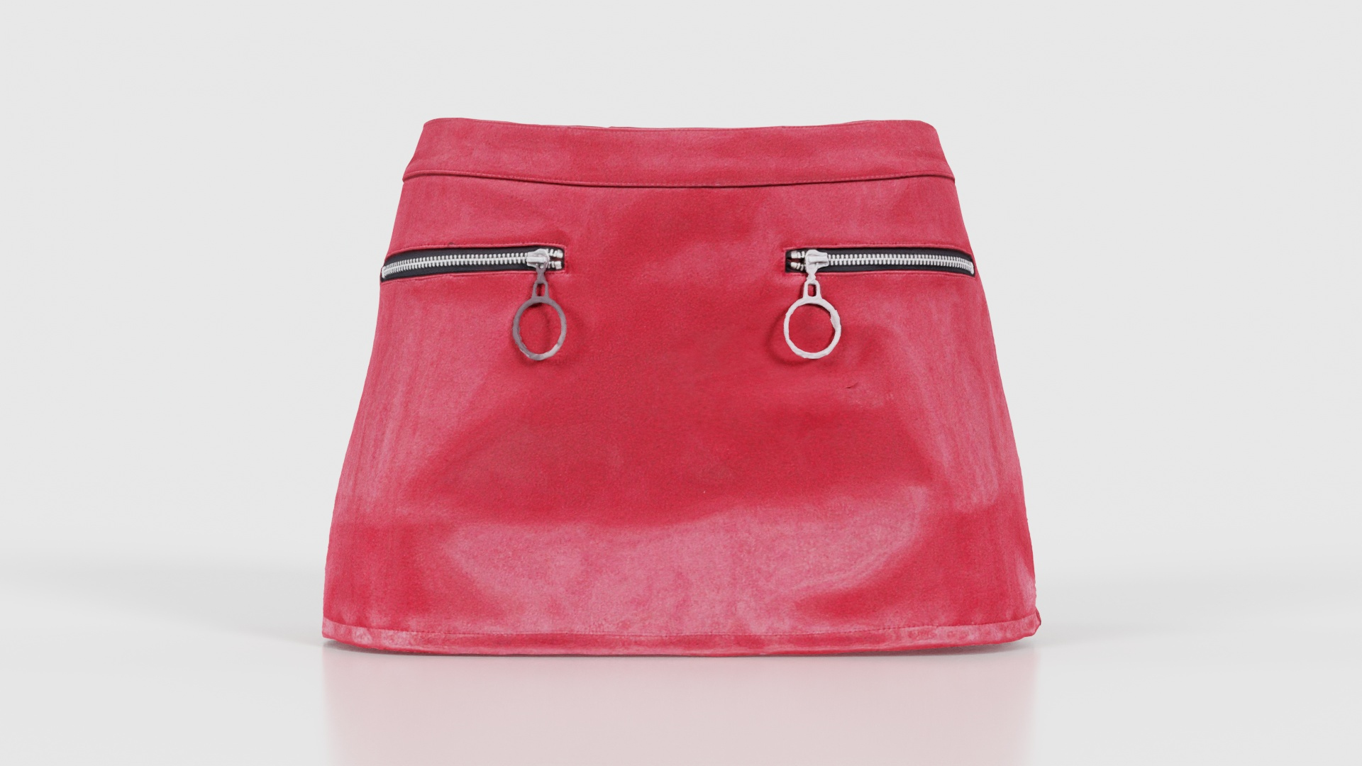 Zipper Miniskirt Remastered 3D Model - TurboSquid 2361682