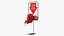 Dispensador de Tickets Deli Rojo