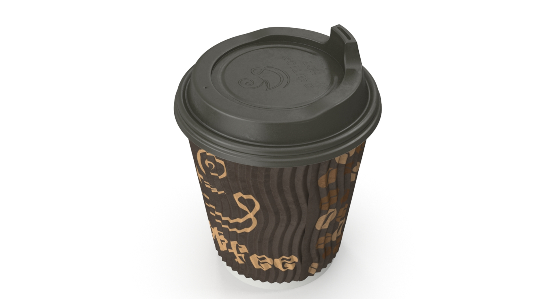 Coffee Cup To Go Model Recycled - 3D Models World