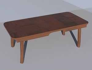 3d table model