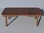 3d table model