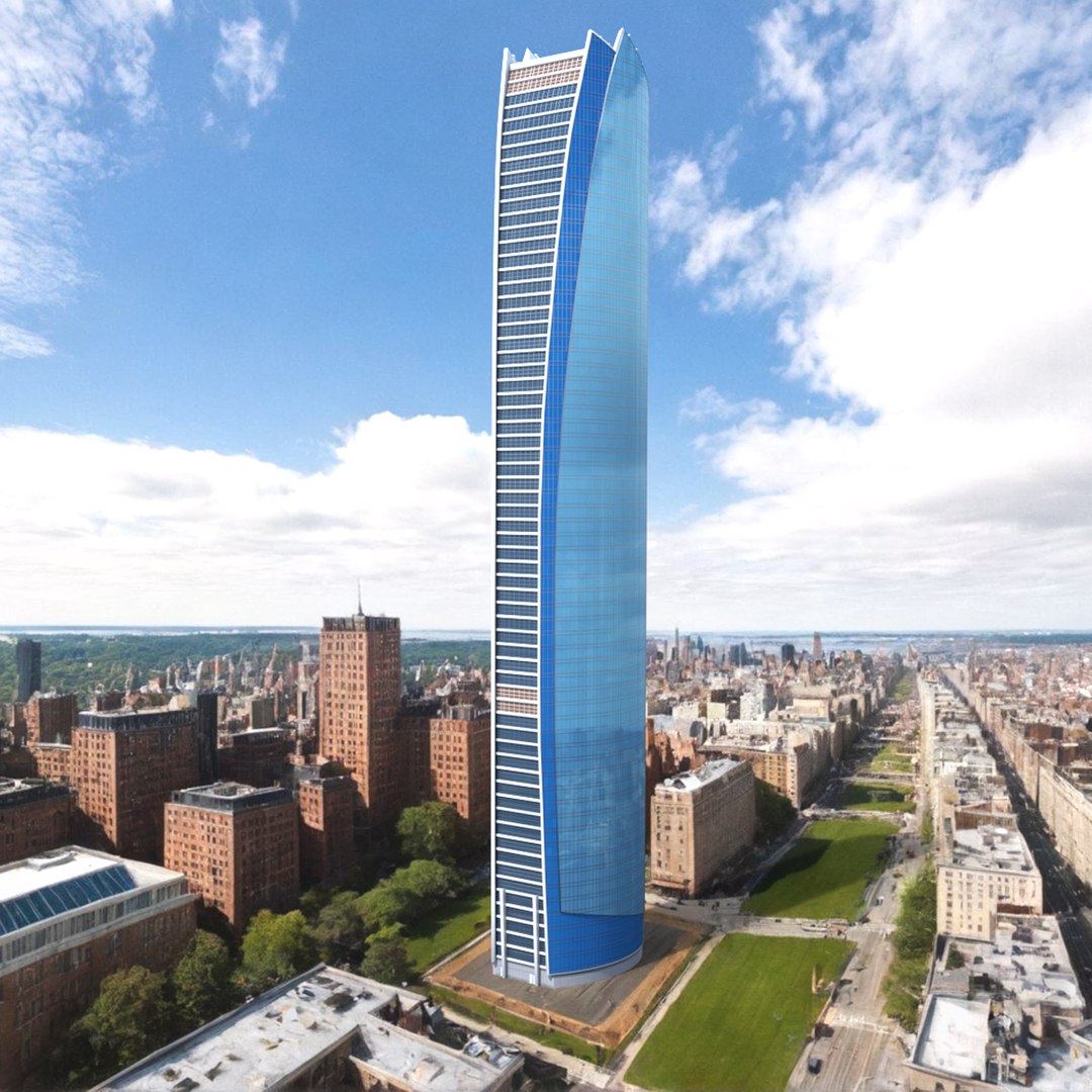 Business Tower 3D model preview