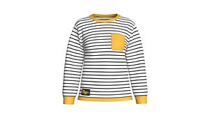 Girls Striped Sweatshirt with pocket 3D model