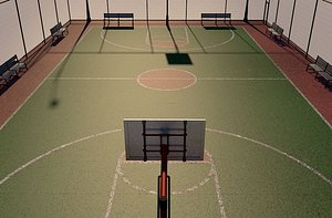 Basketball Court - Cancha de Baloncesto
