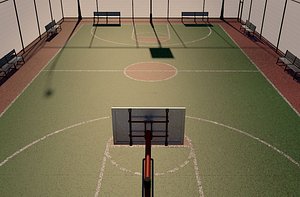 Basketball Court - Cancha de Baloncesto