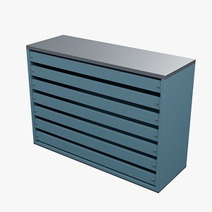 Vented Steel Equipment Housing - 850 x 300 x 600 mm
