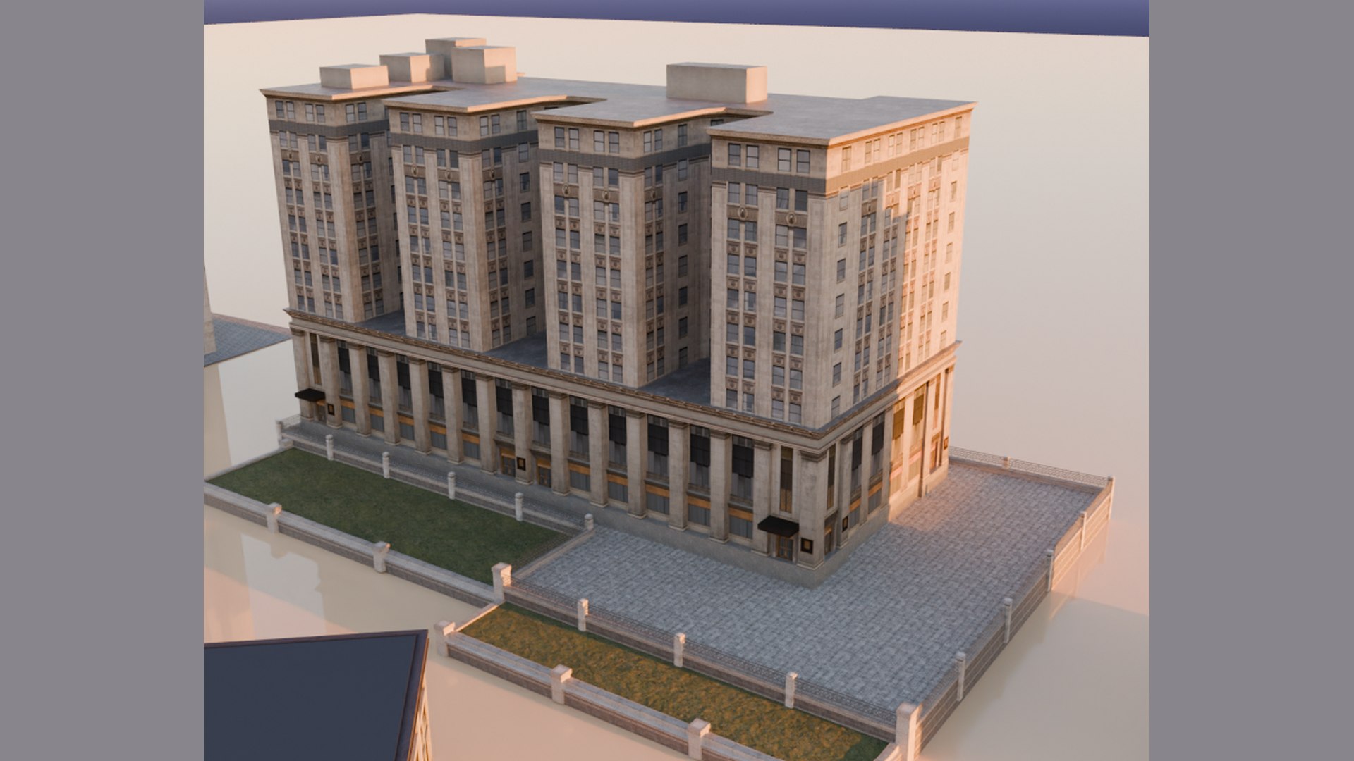 3D Game-ready Extra low poly white buildings pack V3 https://p.turbosquid.com/ts-thumb/ZU/3cFXdG/wP/05_multiwing_office_1920x1080/png/1793272515/1920x1080/fit_q87/c431c434573a44c28c7c98a4e86fa6d7ea0c5563/05_multiwing_office_1920x1080.jpg